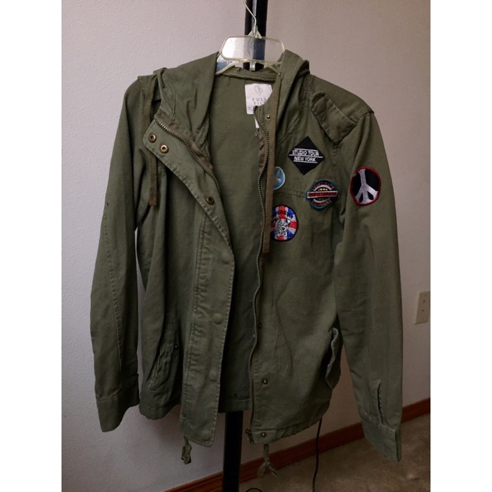 Olive Green Army Jacket